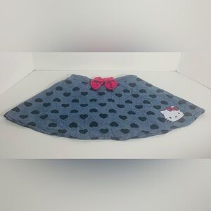 HELLO KITTY DENIM SKORTS ~ SIZE MEDIUM (7/8)